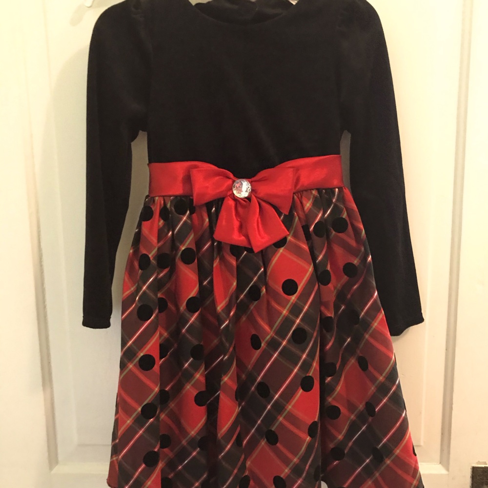 Dollie & Me Christmas Dress Set